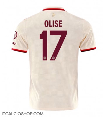 Bayern Munich Michael Olise #17 Terza Maglia 2024-25 Manica Corta